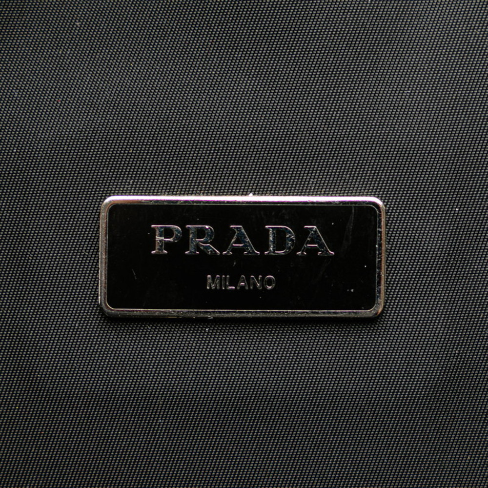 Prada Backpack Nylon Triangle Plate Rucksack Black - image 7